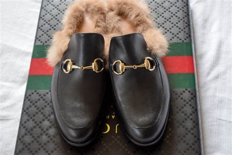 mens gucci fur slippers replica|Gucci knockoff sites.